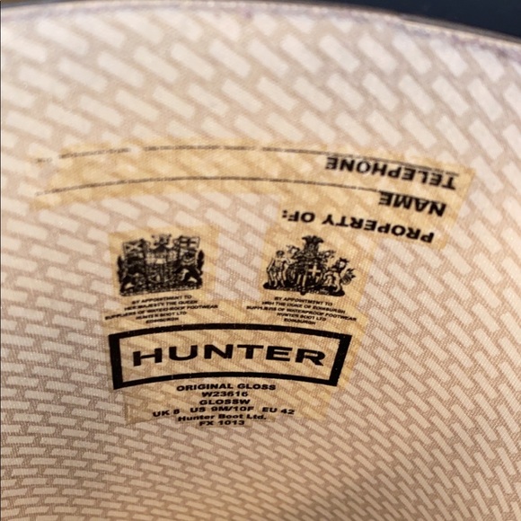 Hunter Rain boots - Picture 3 of 3